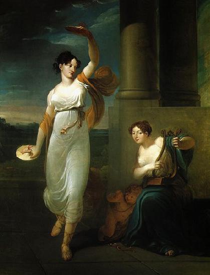 Jan Rustem Portrait of Maria Mirska, Adam Napoleon Mirski and Barbara Szumska. France oil painting art